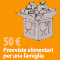 Provviste alimentari per una famiglia